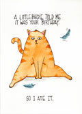 Birthday - Little birdie
